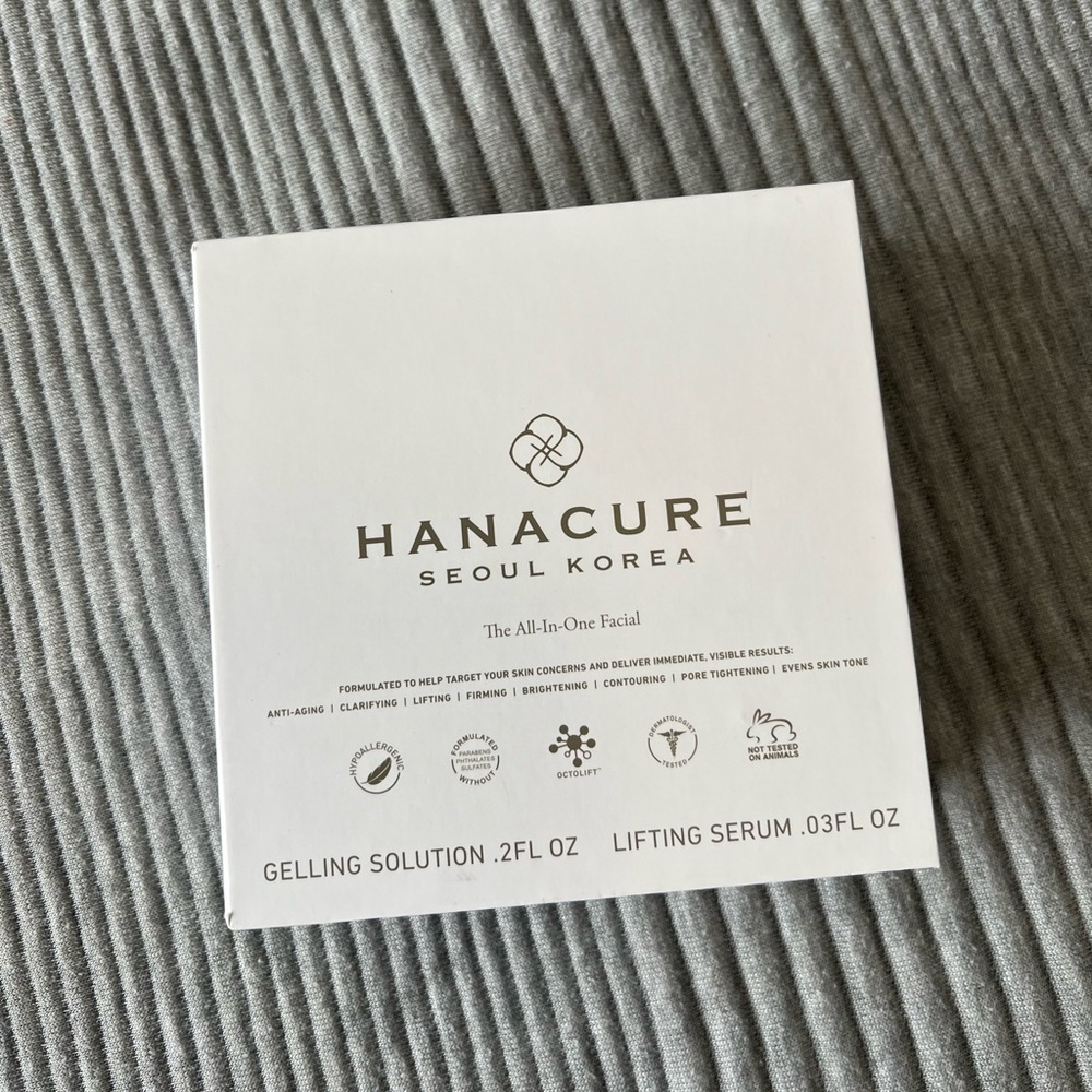 Hanacure The All-In-One Facial Mask Starter Kit Discontinued Anti-aging Lifting